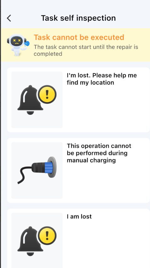 Task Cannot Execute