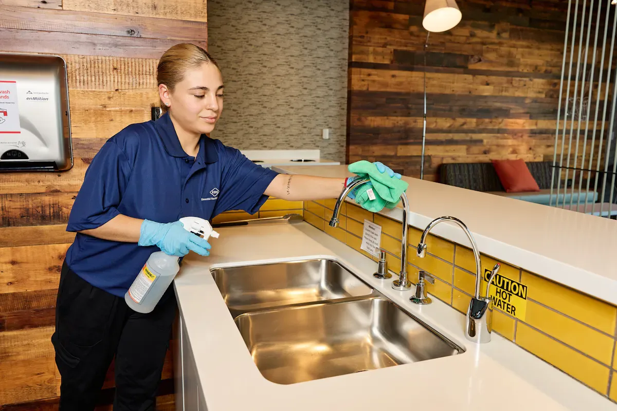 Commercial facility services - janitorial services by KBS