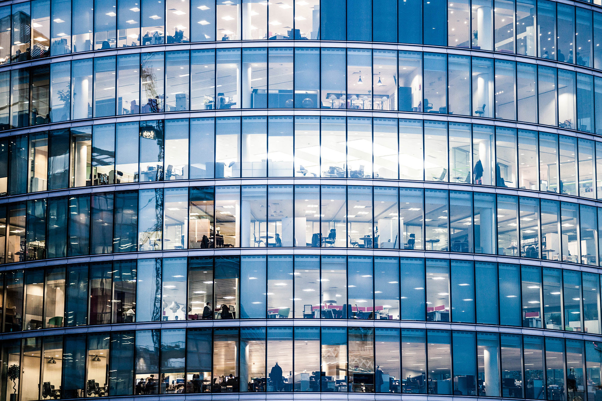 Healthy operations office buildings