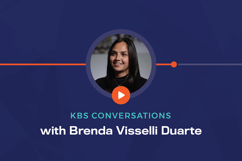 KBS Conversations with Brenda Visselli Duarte
