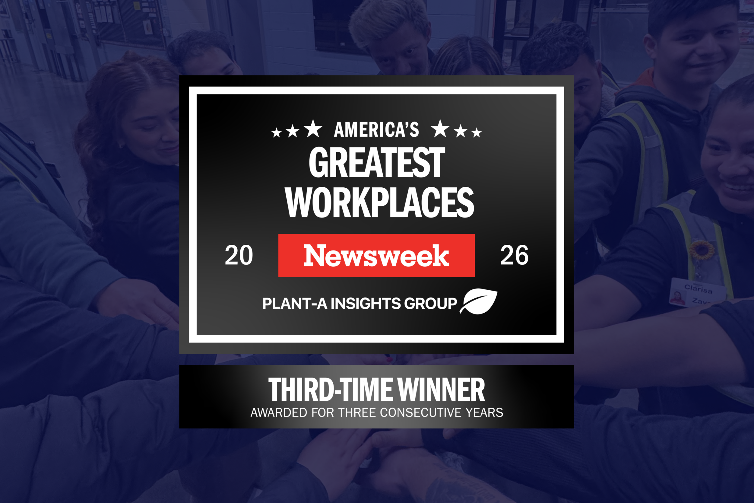 Decorative image showing KBS being Named One of Newsweek’s America’s Greatest Workplaces