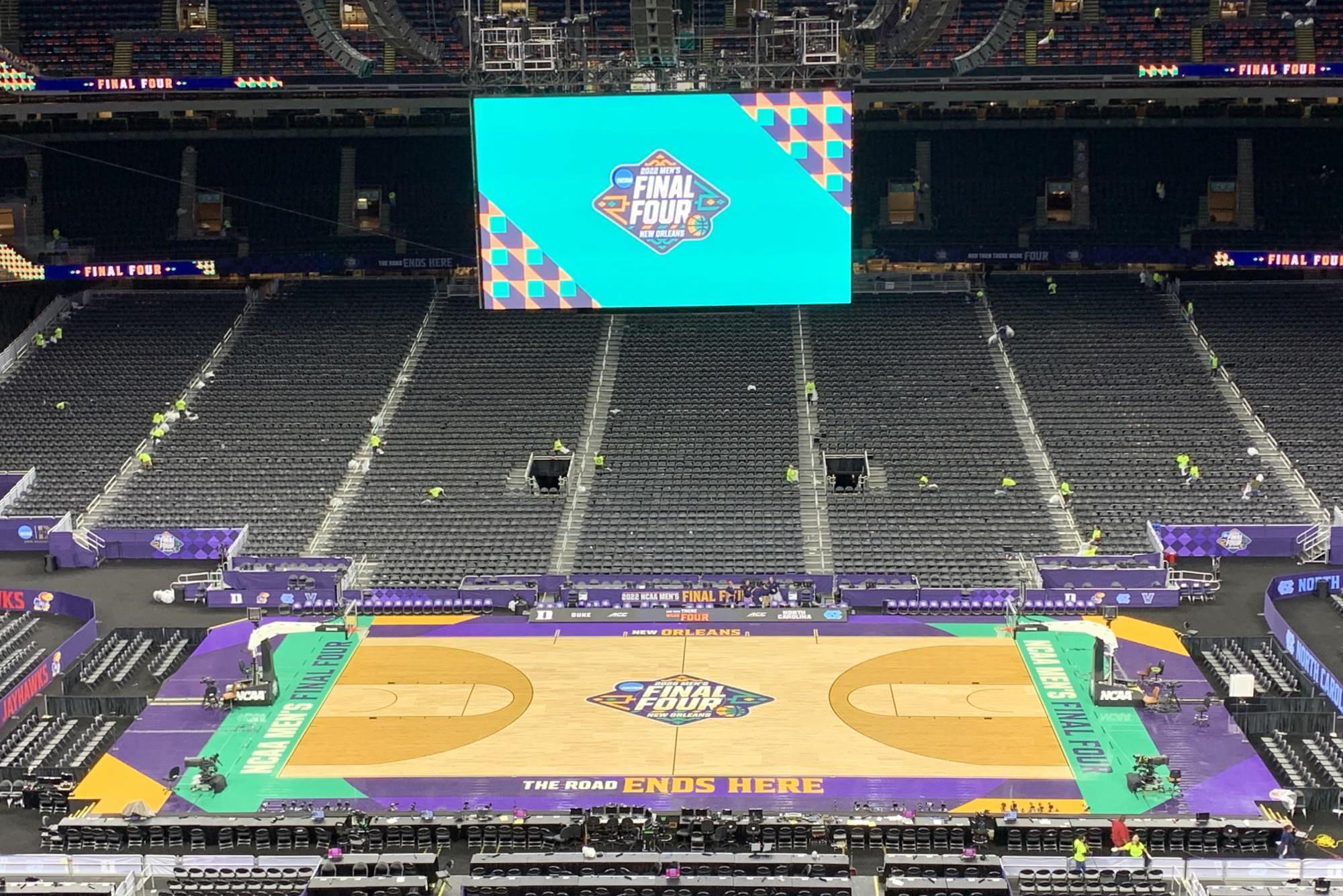 KBS Provides Janitorial Services During Final Four Weekend